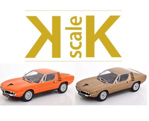 KKscale 1/18 アルファ ロメオ Montreal 1970 オレンジ ミニカー