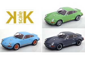 KKscale 1/18 シンガー 911 クーペ グリーン ミニカー