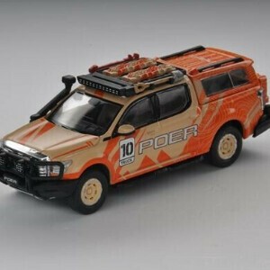 拓意 XCARTOYS 1/64 長城砲 山海砲 改造版 オレンジ ミニカー