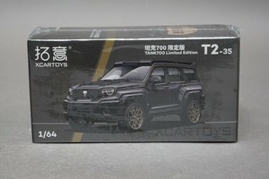 拓意 XCARTOYS 1/64 タンク700 ブラックゴールド 限定版 ミニカー