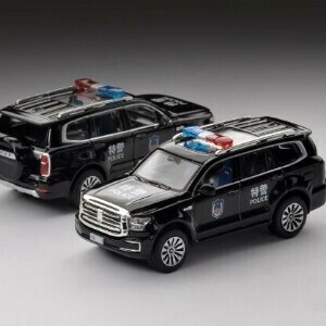 拓意 XCARTOYS 1/64 タンク500 スポーツ版 特殊警察 ミニカー