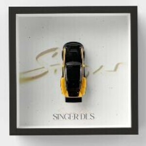 【予約】Finclassically 1/64 シンガー DLS フレームシリーズ Black - GT Wing Car ミニカー