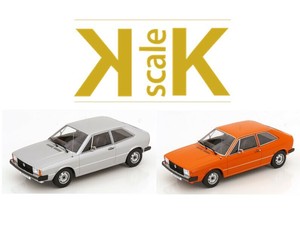 KKscale 1/18 VW フォルクスワーゲン Scirocco シロッコ 1 L 1975 シルバー ミニカー