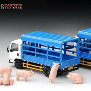 【予約】拓意 XCARTOYS 1/64 Jiangling Kaiyue 家畜運送車 ミニカー