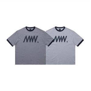 P20984 カジュアル 半袖 トップス  Tシャツ 2025春夏新作 字母 メンズ ラウンドネック