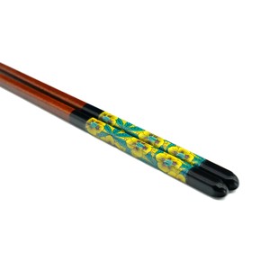 青郊窑 若狭涂 筷子 黑色 日本制造 5件 1组 23cm 日本制造
