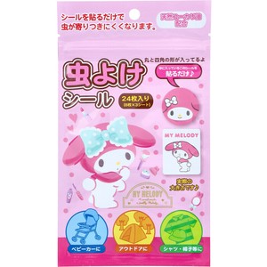 マイメロディ 虫よけシール2 24枚入
