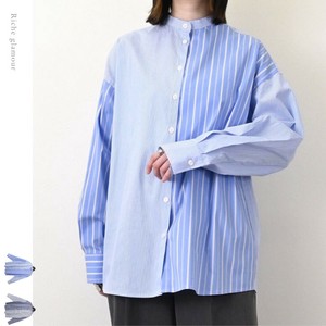 Button Shirt/Blouse Stripe