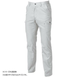 桑和 3048-08 カーゴパンツ G3Lサイズ シルバーグレー(22)