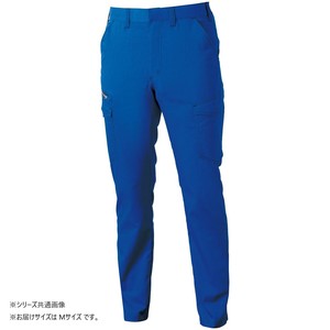 桑和 3478-08 カーゴパンツ Mサイズ ブルー(8)