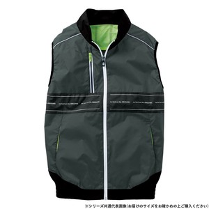 桑和 8329-06 EF用ベスト Sサイズ チャコールグレー(23)