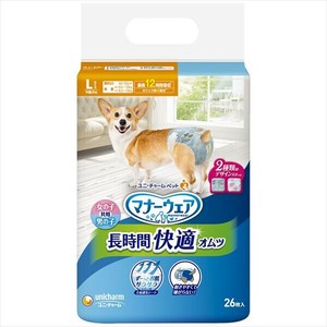 通販マナーウェア　高齢犬用　紙オムツ　L　26枚 【ペット用品】