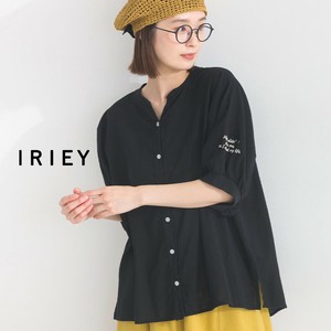 Button Shirt/Blouse Tunic Woven Fabric Cut-and-sew [S/S NEW]