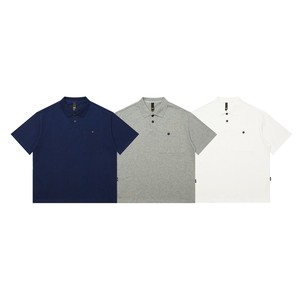メンズ　ポロシャツ　S-XXL　　ネイビー -、ホワイト - 、グレー　　PL786