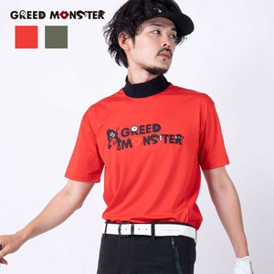 【GREED MONSTER】グリードモンスター Multi Pattern モックネックTシャツ