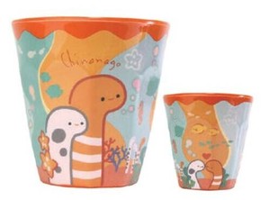 推しいろ水族館 メラミンカップ チンアナゴ MM48-02