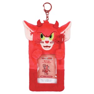 8月下旬入荷　トムとジェリー ぬいぐるみフォトキーホルダー　悪魔トム