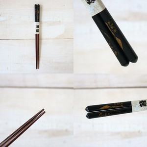 ☆おすすめ！【お買い得・特価・Mt.Fuji】chopstick　お箸　富士風景　黒