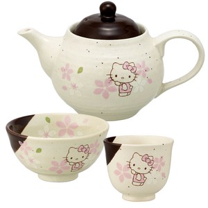 美濃焼 ポット・お茶碗・湯呑  ハローキティ CHMP1 CHMR1 CHMT1 【スケーター】