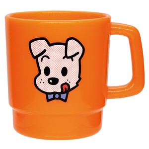 ※2025年新商品※【OSAMU GOODS(オサムグッズ)】プラスチックマグ(S) DOG/OR