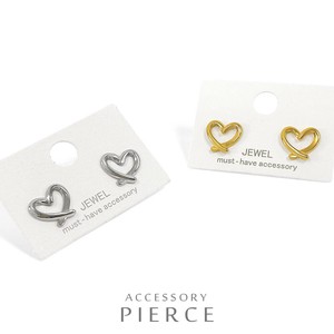 Pierced Earrings Gold Post Stainless Steel Stainless Steel