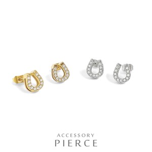 Pierced Earrings Gold Post Stainless Steel Stainless Steel