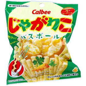 Calbee(カルビー) じゃがりこ バスボール オレンジのかおり 75g 1回分