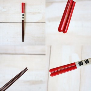 ☆おすすめ！【お買い得・特価・Mt.Fuji】chopstick　お箸　富士風景　朱