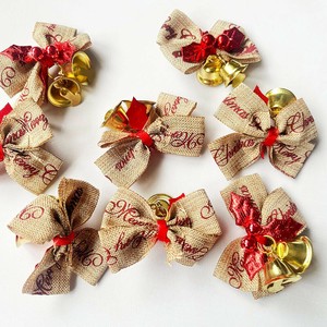 クリスマス 雑貨 リボン クリスマス オーナメント ハンドメイド  アクセサリーパーツ  デコパーツ DIY 素材