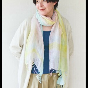 Stole Cotton Fair Trade [S/S NEW]