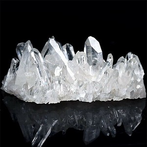 極上品 アーカンソー州産 水晶 クラスターARKANSAS CRYSTAL ギャランティーカード付