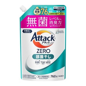 アタックZERO　部屋干し　つめかえ用 760g