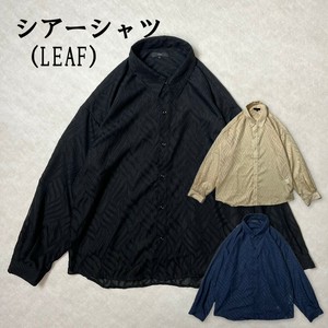 シアーシャツ（LEAF)