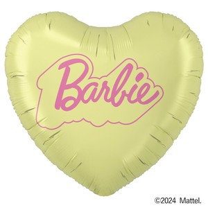 BARBIE ハートバルーン（14インチ） ﾊﾞｰﾋﾞｰﾌﾚﾝｽﾞｲｴﾛｰ【高品質】