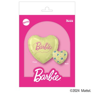 BARBIE ﾊｰﾄﾊﾞﾙｰﾝ(14インチ)ﾊﾞｰﾋﾞｰﾌﾚﾝｽﾞｲｴﾛｰパッケージ入り　【高品質】