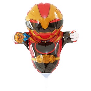 人気のTVキャラクタースティックバルーン　ナンバーワン戦隊 ゴジュウジャｰ　10本入り
