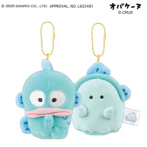 ■2025SS　先行予約■　サンリオキャラクターズ×オバケーヌ　ニコぬい キーホルダー　ハンギョドン