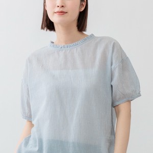 Button Shirt/Blouse Frilled Blouse 100% Cotton