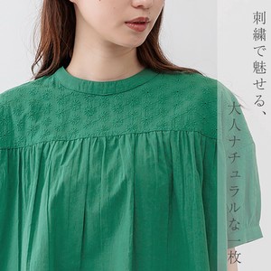 Button Shirt/Blouse Cotton Cambric 100% Cotton