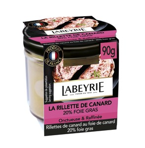 【ラベリ】鴨肉のリエット フォアグラ入り 90g【チルド】