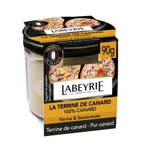 【ラベリ】鴨肉と鴨レバーのテリーヌ 90g【チルド】