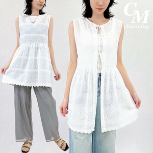 Vest/Gilet 2Way Cotton Front Opening
