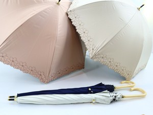 晴雨两用伞 刺绣 花朵 轻量