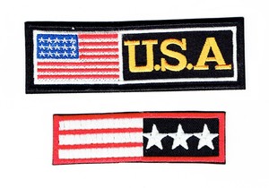 色んなパッチ揃えてます！アイロンで簡単接着！　USA&UK【アイロンワッペン】