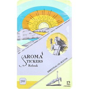 AROMA STICKERS(アロマスティッカーズ) リフレッシュ 12枚入