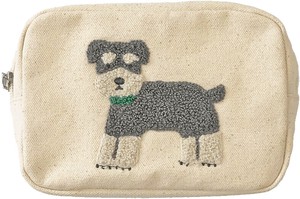 アニマルサガラ刺繍ポーチ