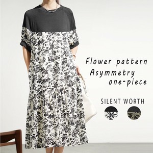 Casual Dress Gathered Dress Floral Pattern [2025 NEW]