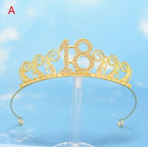頭飾り ヘアアクセサリー 誕生日用  BQ7186