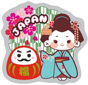 Magnet/Pin Daruma Die-cut