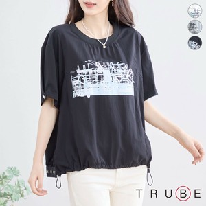 【2025新作】【M〜L】アート柄ロゴテープ付きプルオーバー　(N12-006A)(1号店)FM1